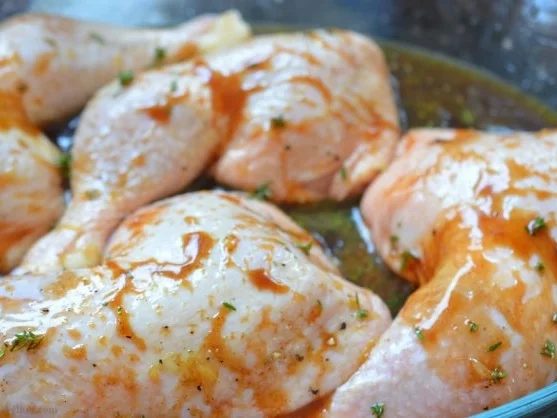 Rezept: Hähnchenschlege mit Honigkruste Bild Nr. 3 Hähnchenschlege mit Honigkruste - Rezept - Bild Nr. 3