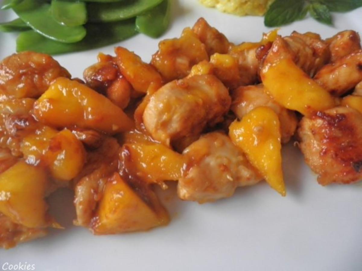 Ingwer - Hähnchen mit Mango ... - Rezept - kochbar.de