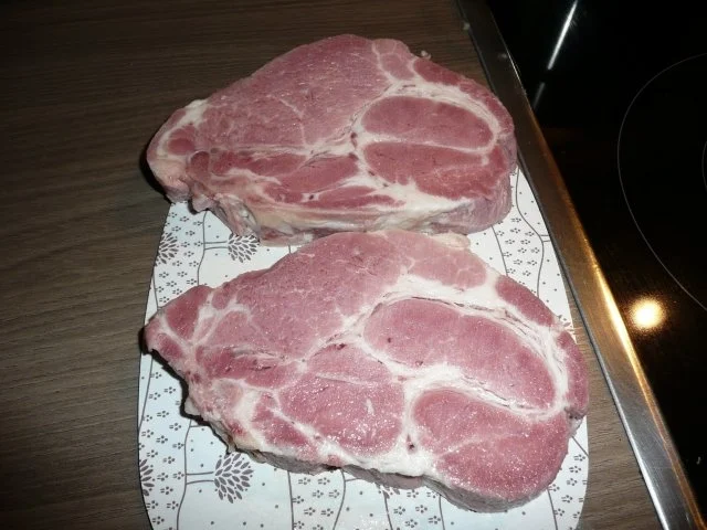 Rezept: Rippchen, Sauerkraut und Kartoffelschnee. Bild Nr. 4 Rippchen, Sauerkraut und Kartoffelschnee. - Rezept - Bild Nr. 4