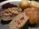 Dänische Skinke-Krepinetter (Karbonader) - Rezept