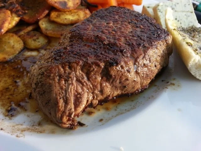 Rezept: ~ Rosa gebratenes Rindersteak ~ Bild Nr. 2 ~ Rosa gebratenes Rindersteak ~ - Rezept - Bild Nr. 2