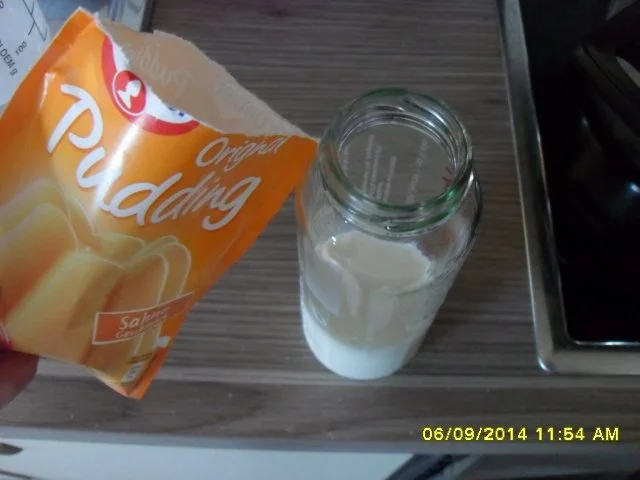 Blätterteig-Kopenhagener mit Pudding und Konfitüre - Rezept - Bild Nr. 5