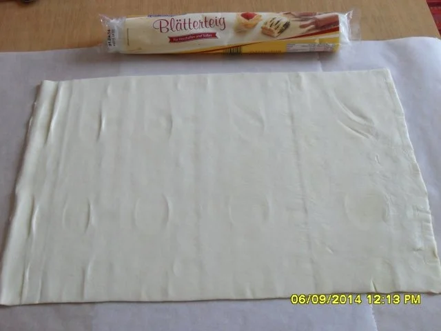 Blätterteig-Kopenhagener mit Pudding und Konfitüre - Rezept - Bild Nr. 13