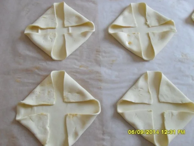 Blätterteig-Kopenhagener mit Pudding und Konfitüre - Rezept - Bild Nr. 16