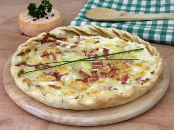 Rezept: Flammkuchen Flammkuchen - Rezept