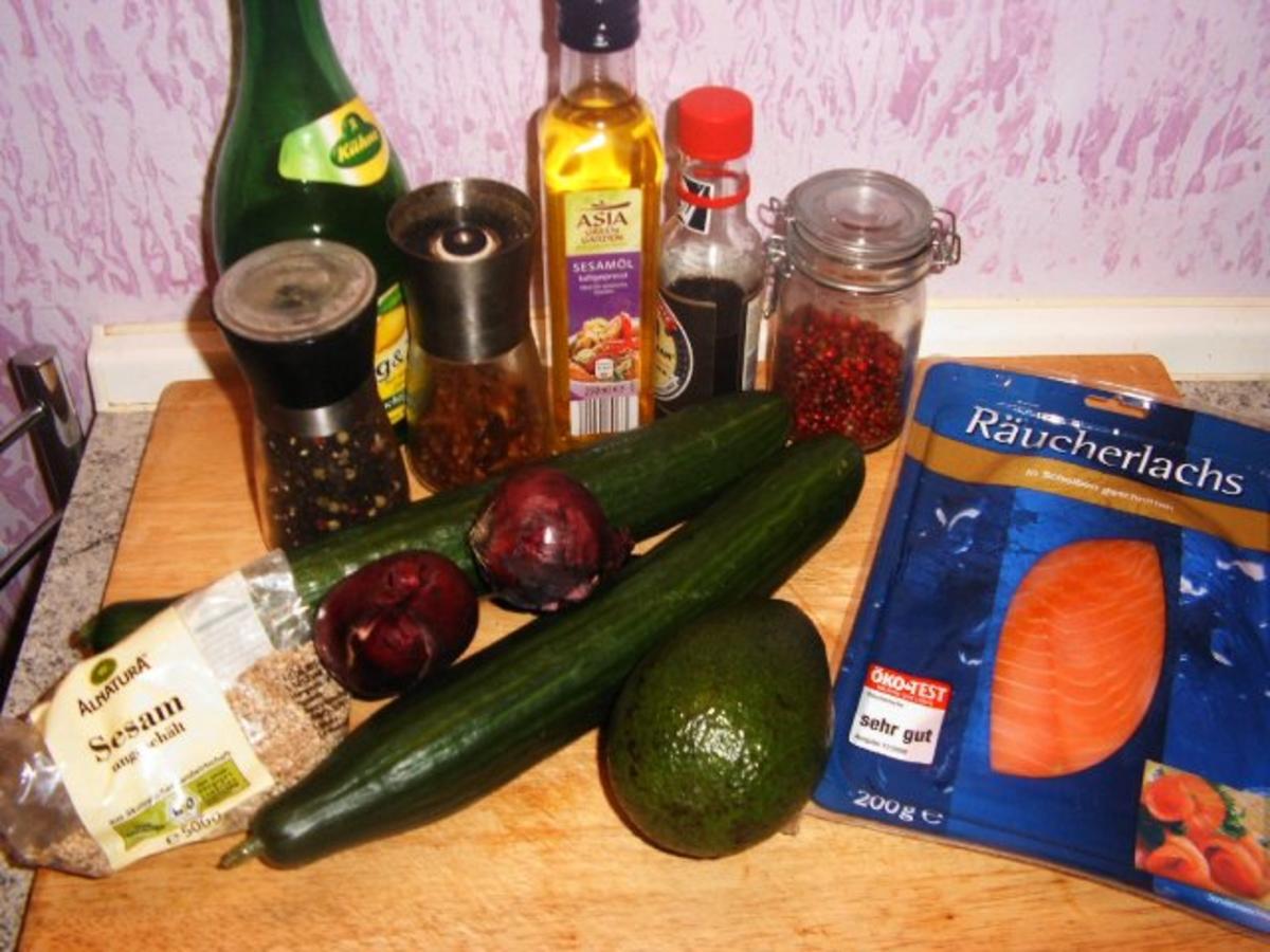 Gurkensalat mit dem asiatischen Pfiff - Rezept - Bild Nr. 2