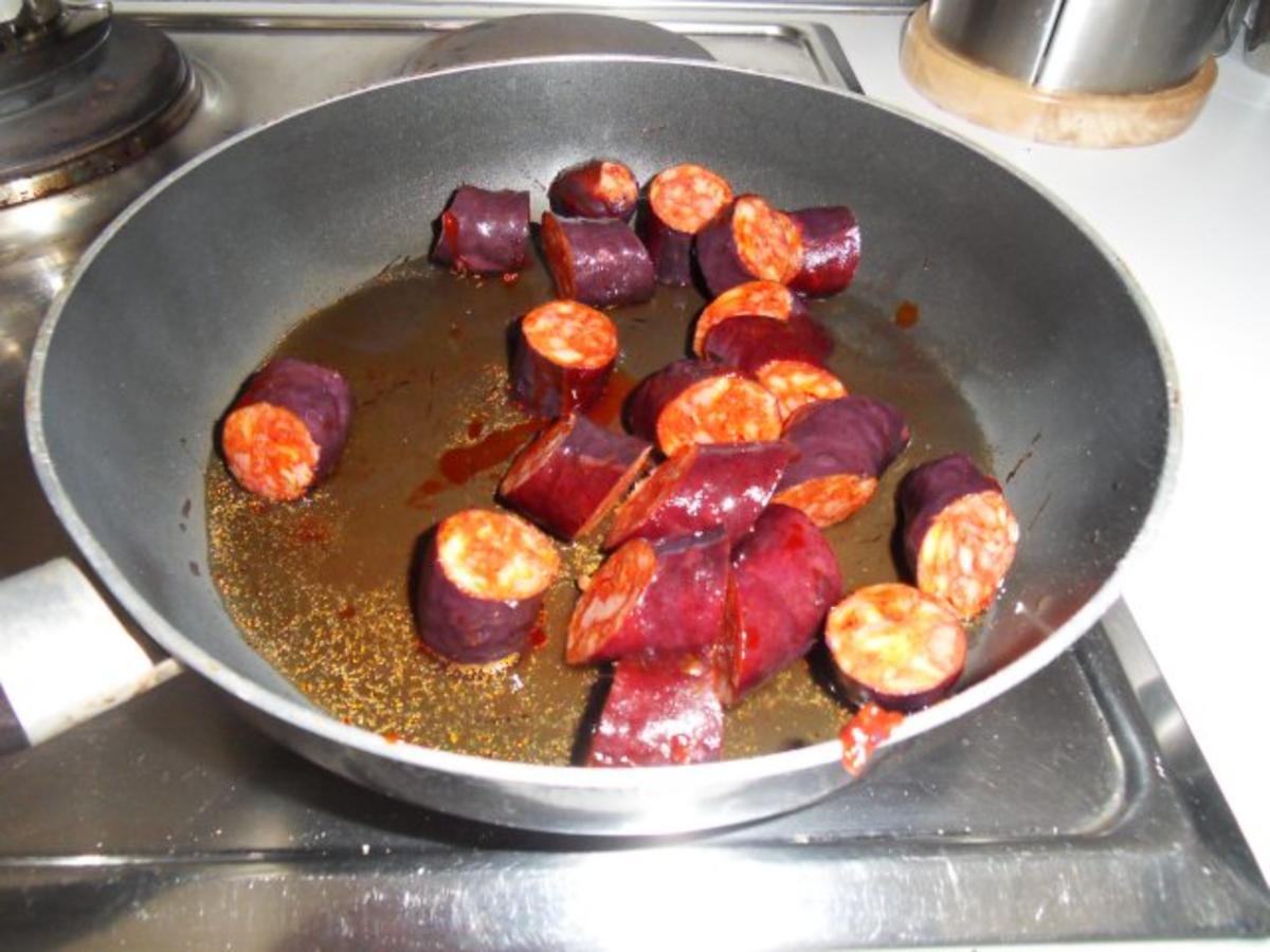 Tapas: Chorizo in Rotweintunke. - Rezept - Bild Nr. 5