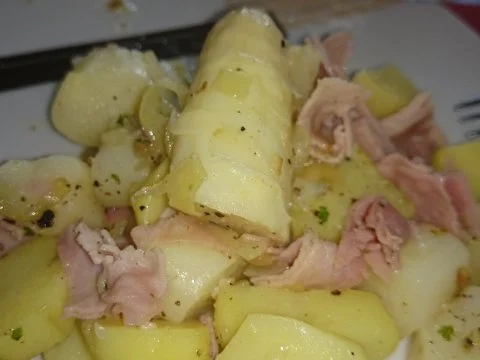 Spargelpfanne... Resteessen - Rezept