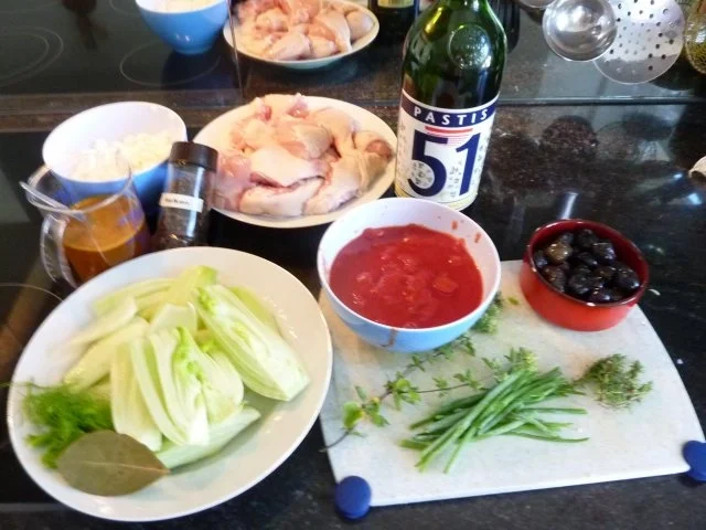 Pouleteintopf  wie in Marseille - Rezept