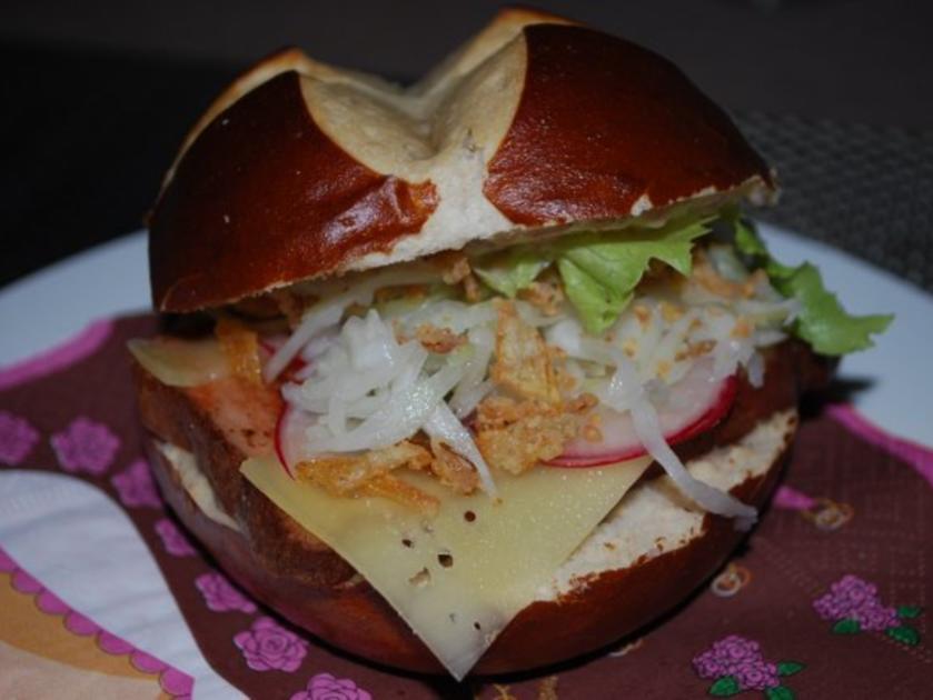 Wiesn-Burger - Rezept mit Bild - kochbar.de
