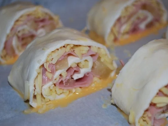 Rezept: Hawaii-Schnecken Bild Nr. 5 Hawaii-Schnecken - Rezept - Bild Nr. 5