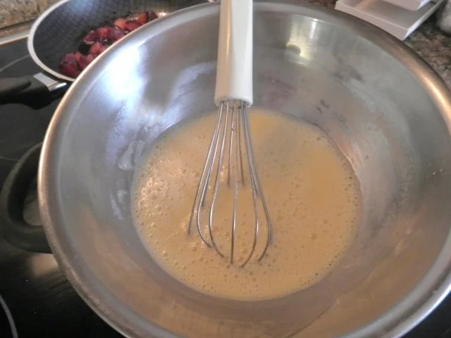 Rotwein - Zwetschgen mit Honig - Milch - Schaum ... - Rezept - Bild Nr. 5