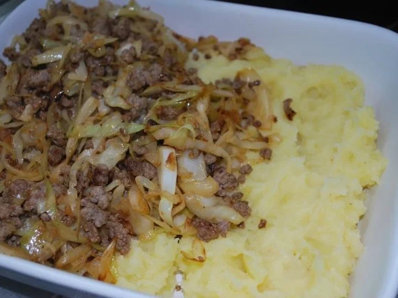 Weißkohl-Hack-Auflauf mit Feta-Haube - Rezept - Bild Nr. 6