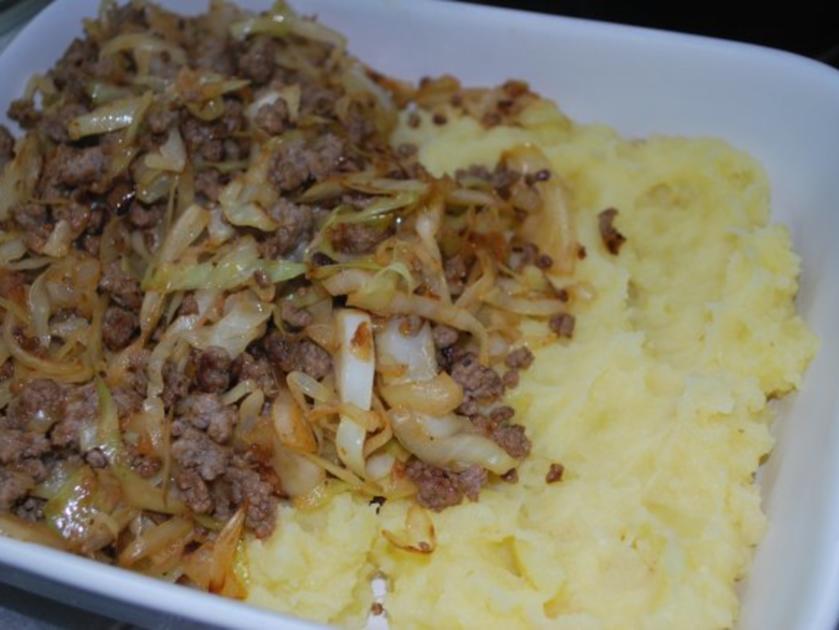 Weißkohl Hack Auflauf mit Feta Haube - einfach - von Anni2000