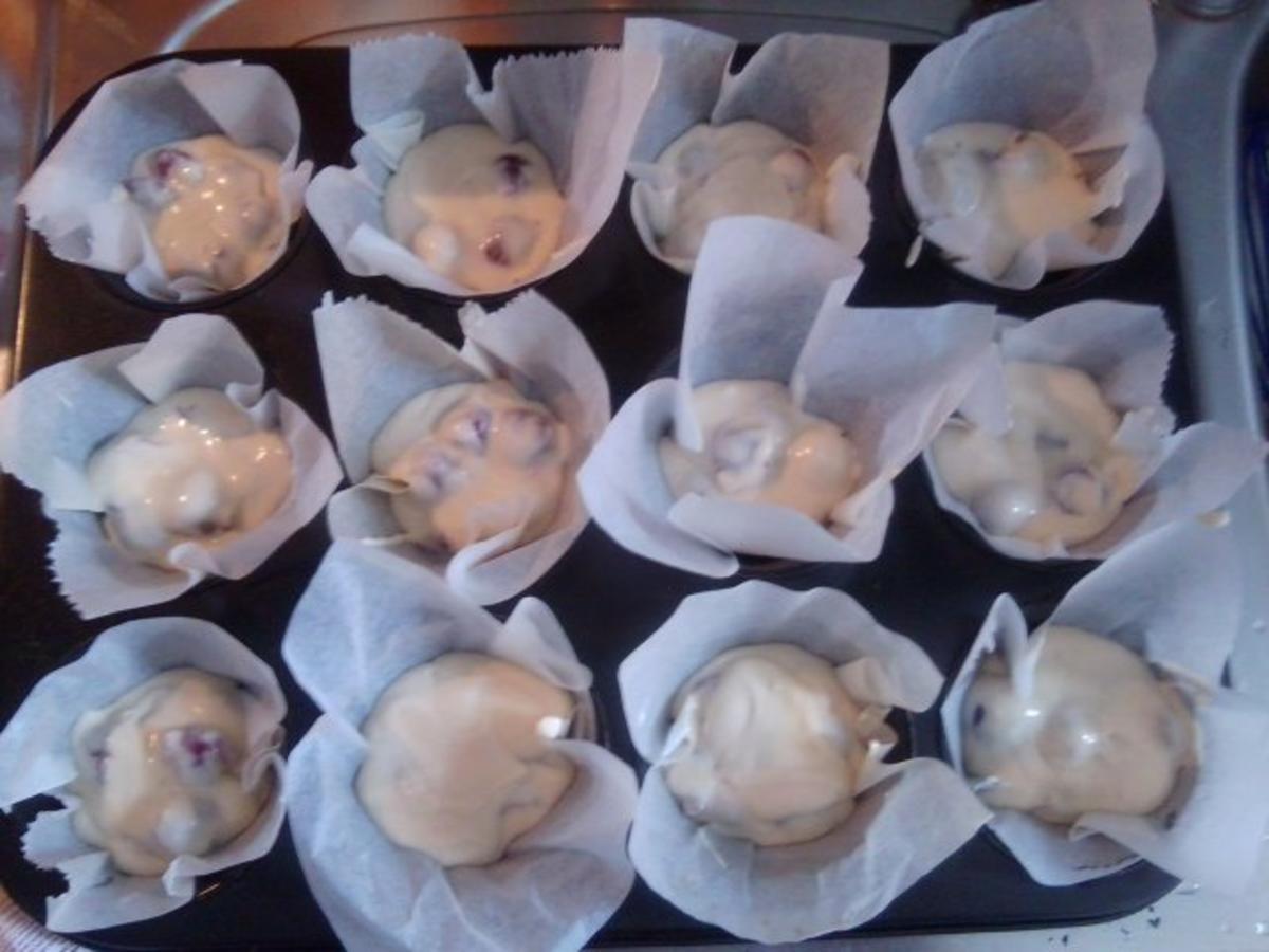 Leichte Muffins mit verschiedenen Früchten - einfach - von Binesumm84