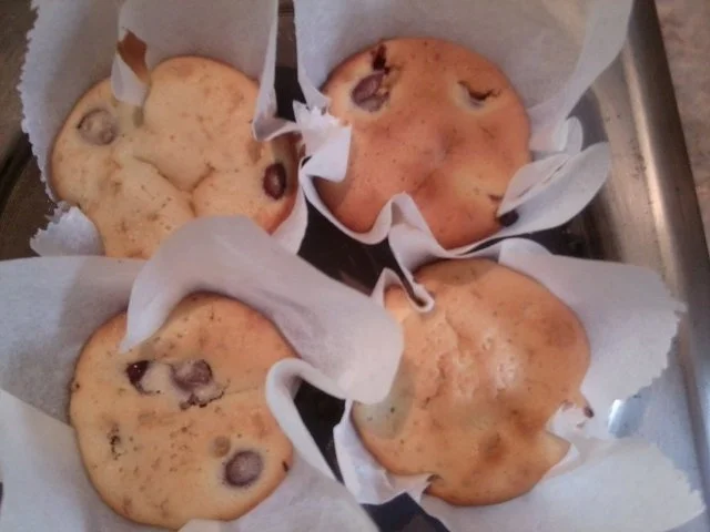 leichte Muffins mit verschiedenen Früchten  - Rezept - Bild Nr. 3