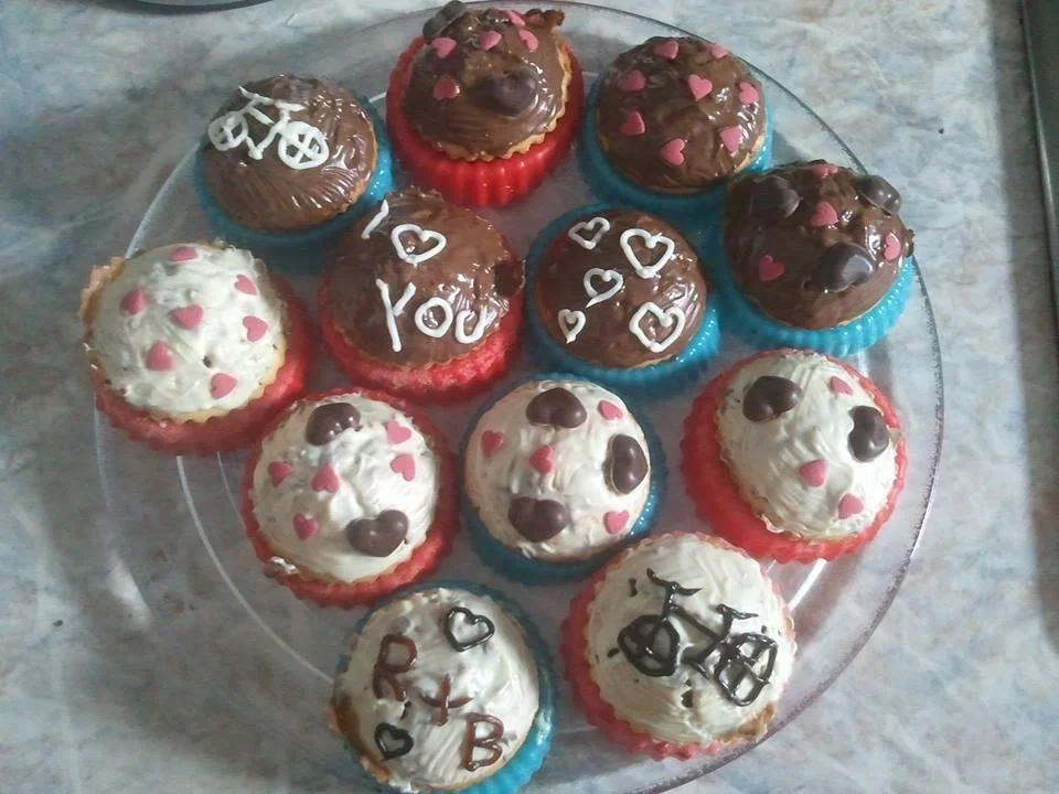 leichte Muffins mit verschiedenen Früchten  - Rezept - Bild Nr. 386