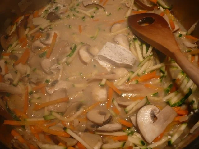 Rezept: Champignon - Gemüse -Spaghetti Bild Nr. 7 Champignon - Gemüse -Spaghetti - Rezept - Bild Nr. 7