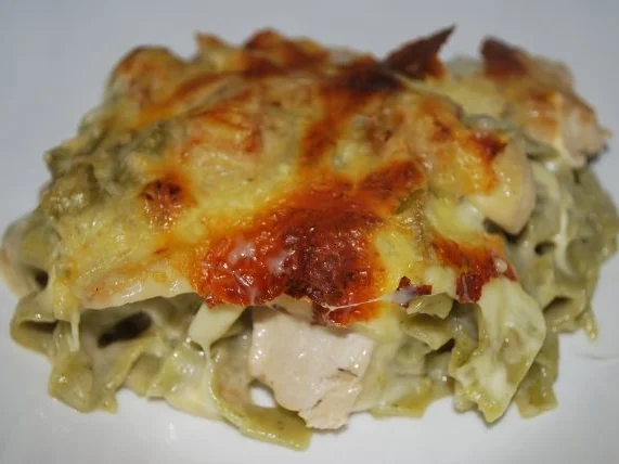 Bandnudel-Auflauf mit Gorgonzola - Rezept