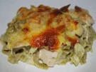 Bandnudel-Auflauf mit Gorgonzola - Rezept
