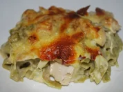 Bandnudel-Auflauf mit Gorgonzola - Rezept