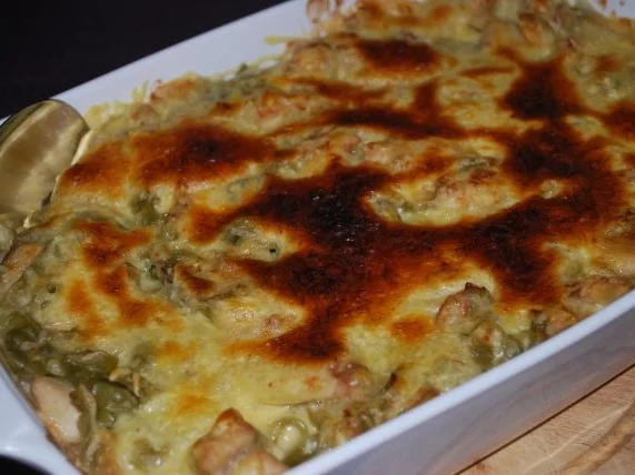 Bandnudel-Auflauf mit Gorgonzola - Rezept - Bild Nr. 2