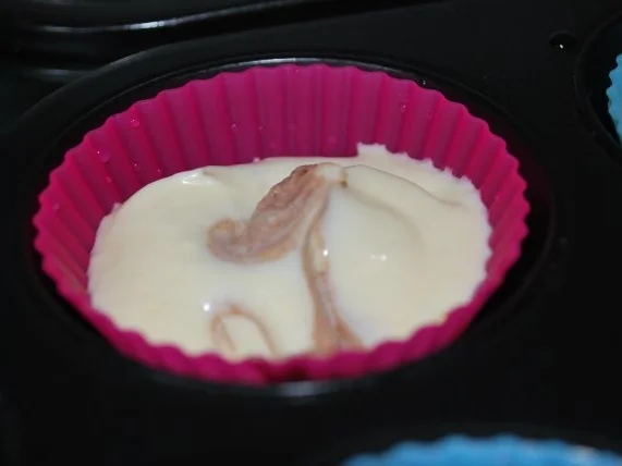 Marmor-Käsekuchen-Muffins - Rezept - Bild Nr. 5