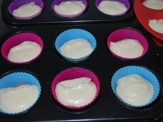 Marmor-Käsekuchen-Muffins - Rezept - Bild Nr. 3