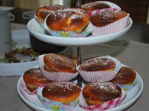 Marmor-Käsekuchen-Muffins - Rezept - Bild Nr. 7