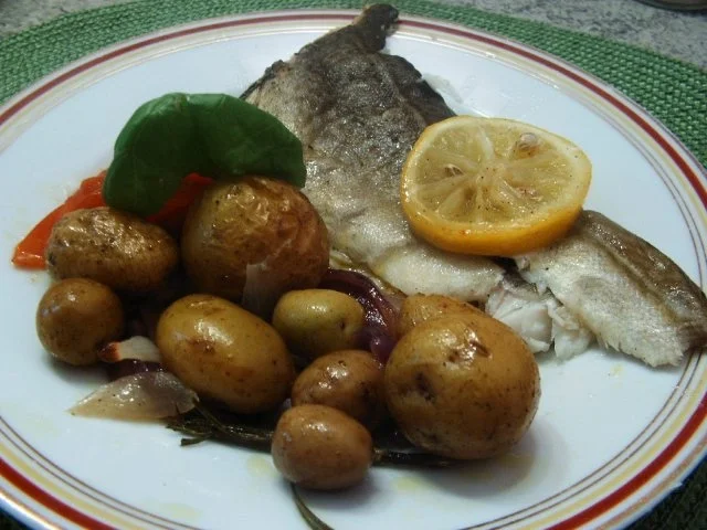 Rezept: Dorsch aus dem Ofen Dorsch aus dem Ofen - Rezept