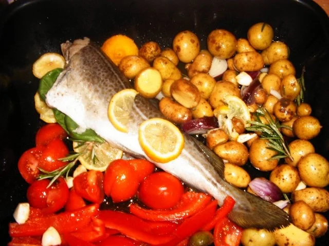 Rezept: Dorsch aus dem Ofen Bild Nr. 5 Dorsch aus dem Ofen - Rezept - Bild Nr. 5