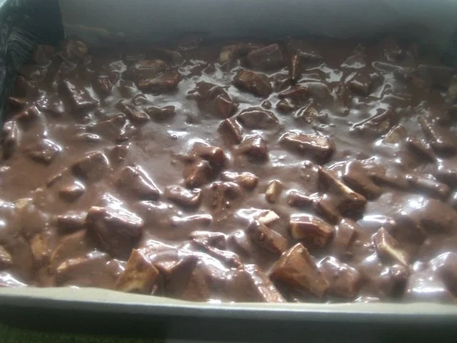 Rezept: Schoko-Apfelkuchen mit Knusperdecke Bild Nr. 5 Schoko-Apfelkuchen mit Knusperdecke - Rezept - Bild Nr. 5