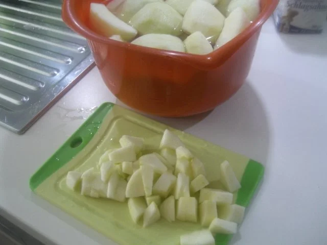 Rezept: Schoko-Apfelkuchen mit Knusperdecke Bild Nr. 13 Schoko-Apfelkuchen mit Knusperdecke - Rezept - Bild Nr. 13