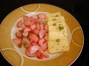 Rezept: Radieschensalat an mariniertem Limburger Radieschensalat an mariniertem Limburger - Rezept