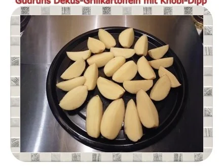Rezept: Kartoffeln: Dekus-Grillkartoffeln mit Knobi-Dip Bild Nr. 3 Kartoffeln: Dekus-Grillkartoffeln mit Knobi-Dip - Rezept - Bild Nr. 3