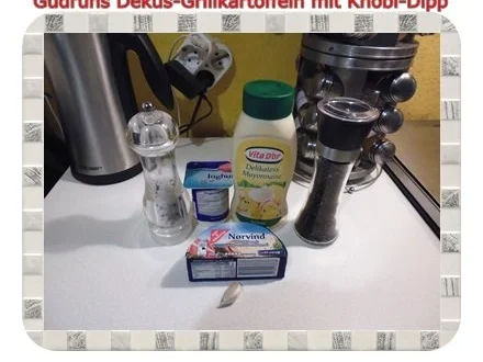 Rezept: Kartoffeln: Dekus-Grillkartoffeln mit Knobi-Dip Bild Nr. 5 Kartoffeln: Dekus-Grillkartoffeln mit Knobi-Dip - Rezept - Bild Nr. 5