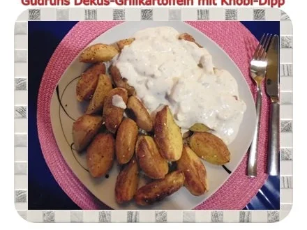 Rezept: Kartoffeln: Dekus-Grillkartoffeln mit Knobi-Dip Bild Nr. 11 Kartoffeln: Dekus-Grillkartoffeln mit Knobi-Dip - Rezept - Bild Nr. 11