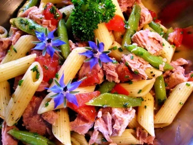 Nudelsalat mit Thunfisch - Rezept