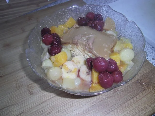 Rezept: Kürbisdessert, das Zweite Beschwipste Kürbisdessert, das Zweite Beschwipste - Rezept