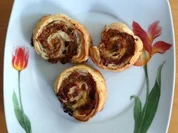 Rezept: Blรคtterteigschnecken mit Hackfleisch, schnell und einfach Blรคtterteigschnecken mit Hackfleisch, schnell und einfach - Rezept