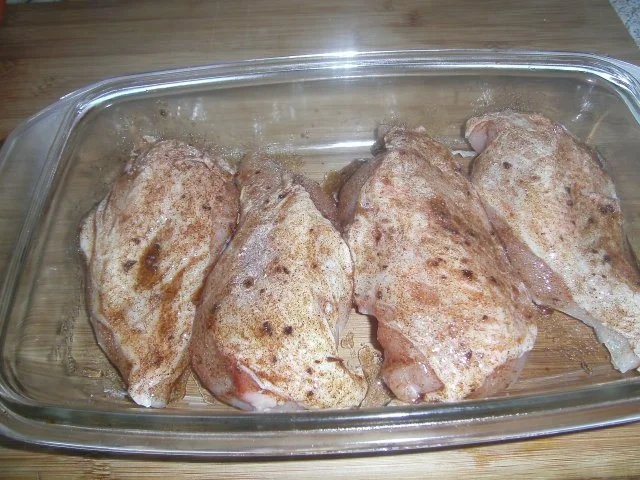 Rezept: Halbe Hähnchenbrust mit Haut ohne Knochen Bild Nr. 3 Halbe Hähnchenbrust mit Haut ohne Knochen - Rezept - Bild Nr. 3