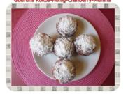 Muffins: Kokos-Honig-Cranberry-Muffins - Rezept