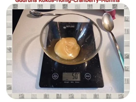 Muffins: Kokos-Honig-Cranberry-Muffins - Rezept - Bild Nr. 9