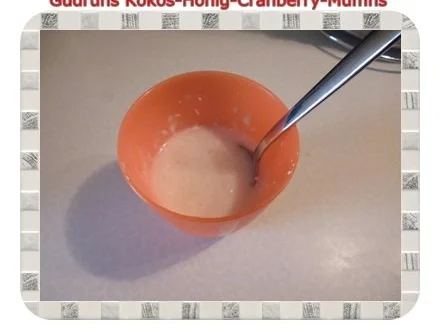 Muffins: Kokos-Honig-Cranberry-Muffins - Rezept - Bild Nr. 16