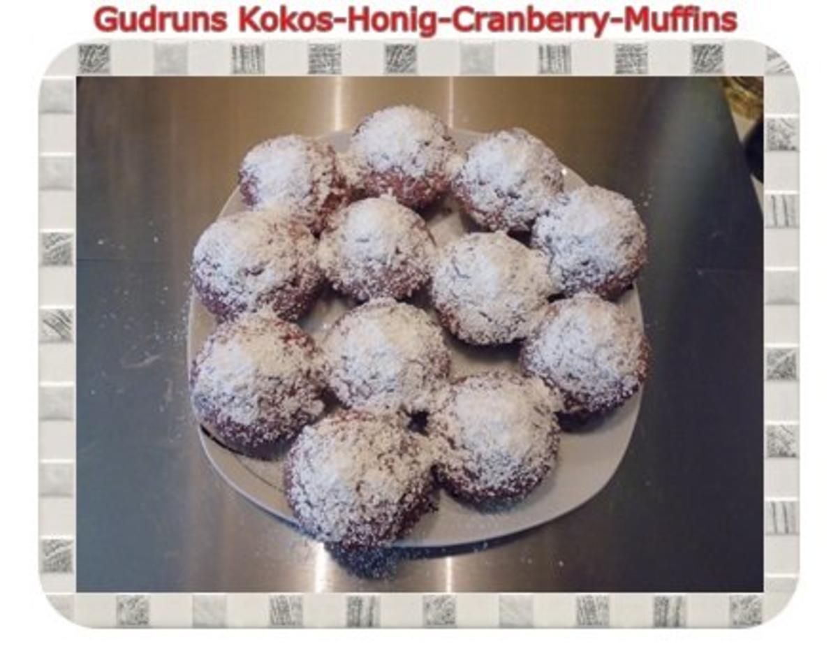 Muffins: Kokos-Honig-Cranberry-Muffins - Rezept - Bild Nr. 17
