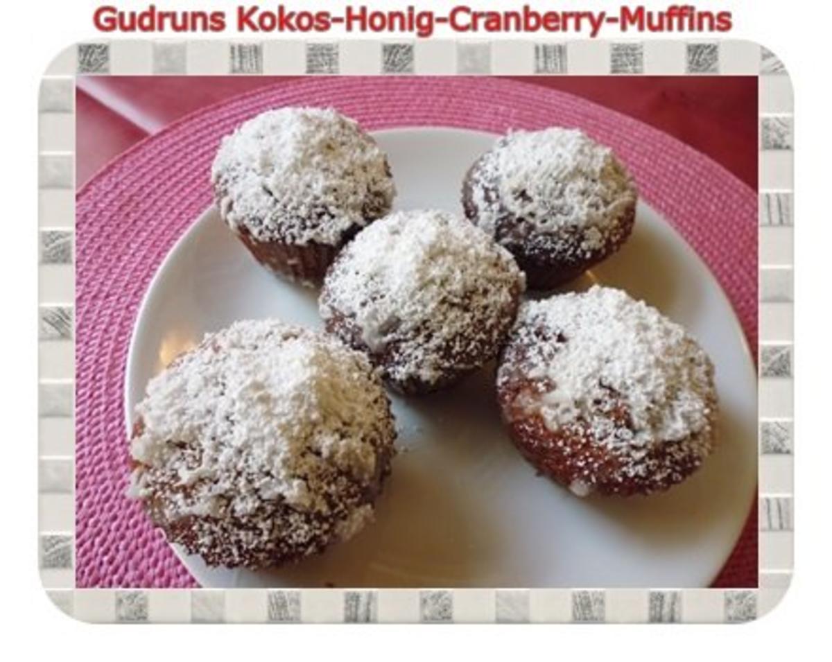Muffins: Kokos-Honig-Cranberry-Muffins - Rezept - Bild Nr. 19
