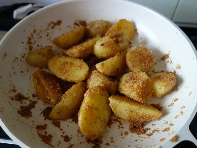 Bratkartoffel "paniert" - Rezept