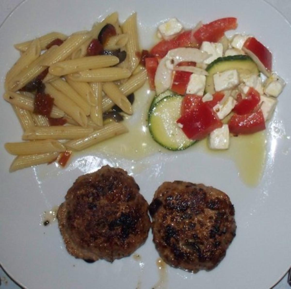 Frikadellen mediterran - Rezept