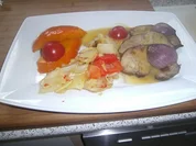 Scharfer Chinakohl mit Hokkaido-Spalten - Rezept