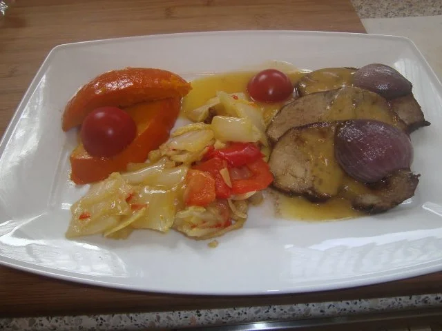 Scharfer Chinakohl mit Hokkaido-Spalten - Rezept - Bild Nr. 2